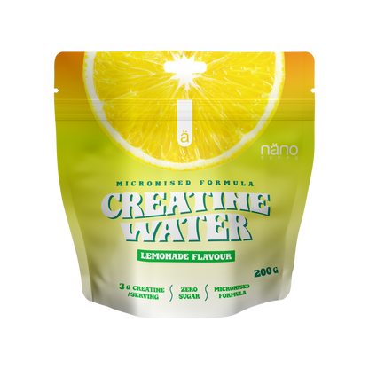 Creatină Monohidrată, Nanosupps, Creatine Water, 200g