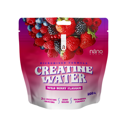Creatină Monohidrată, Nanosupps, Creatine Water, 200g