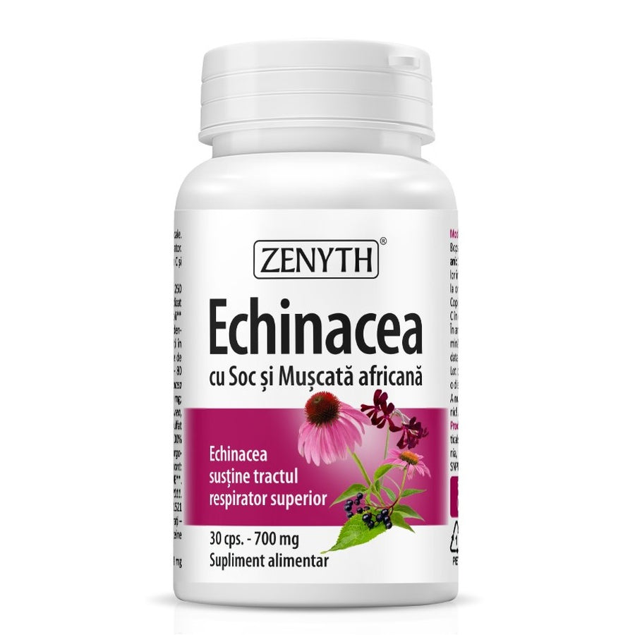 Echinacea cu Soc si Muscata africana, Zenyth, 30 Capsule