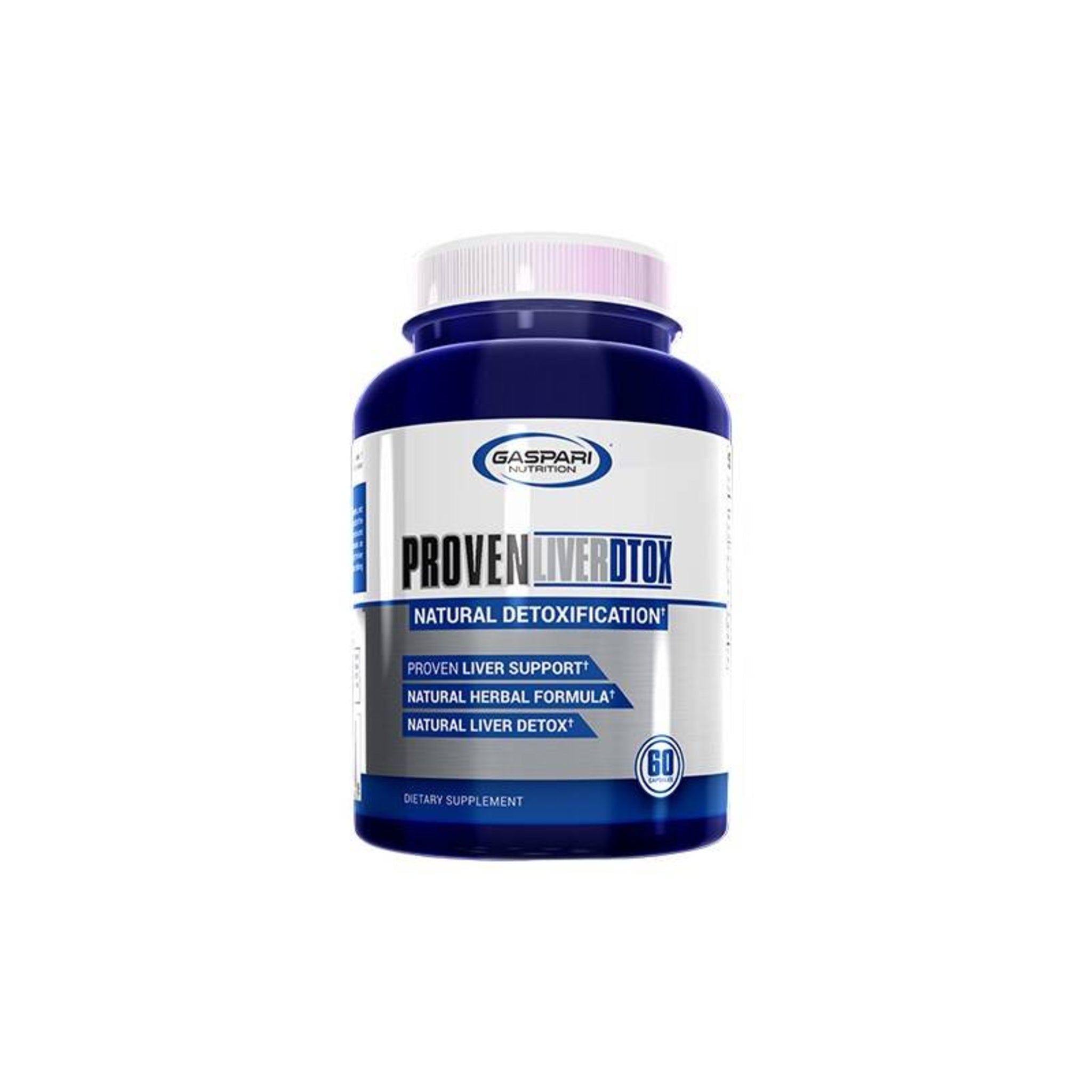 Protector Hepatic, Gaspari Nutrition, Proven Liver Dtox, 60 Capsule EXP: 01/2025