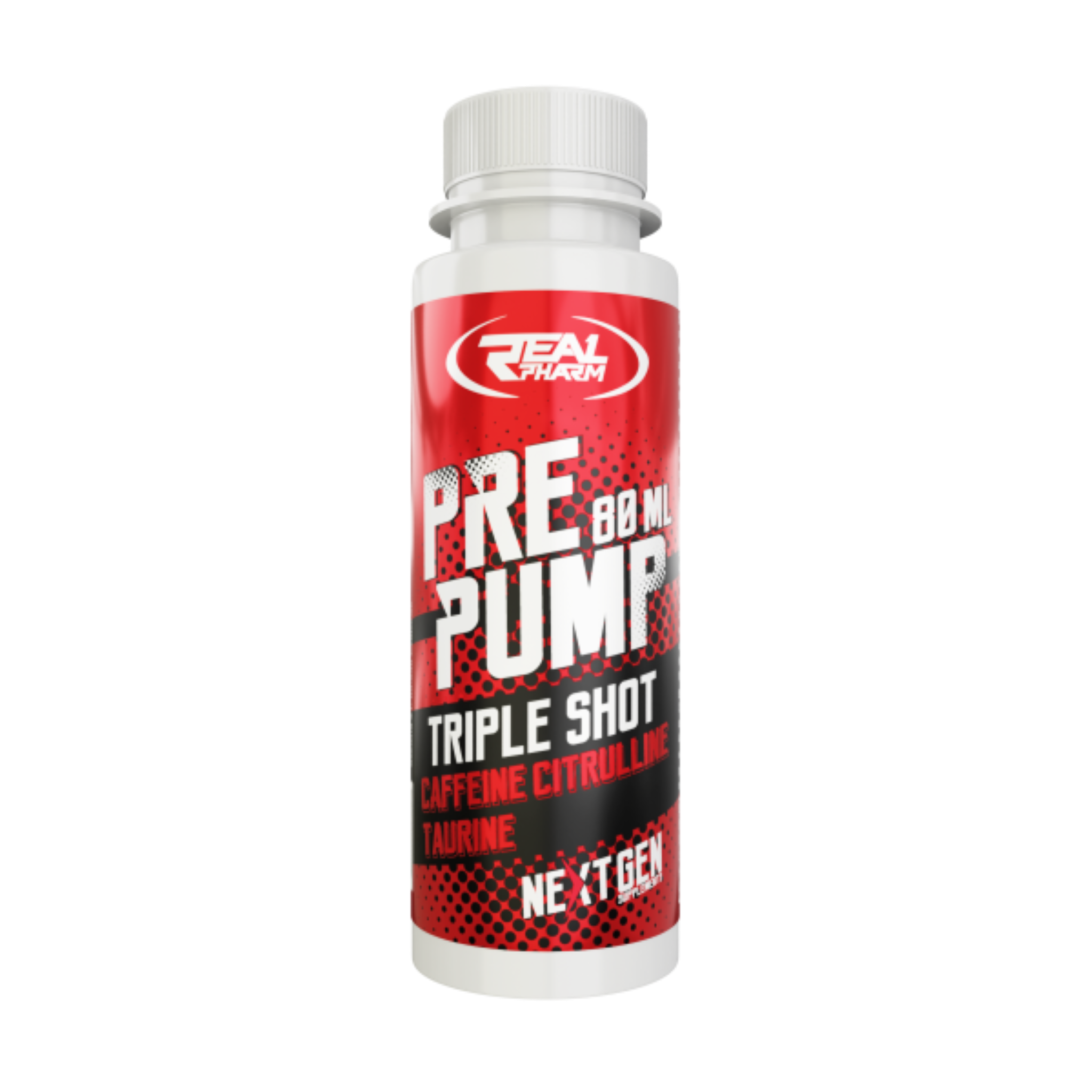Pre-Workout Shot, Real Pharm, Pre Pump. 80ml