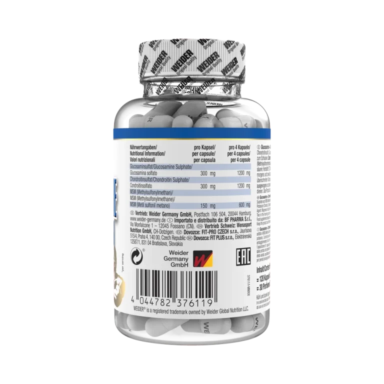 Complex Glucozamina + MSM + Condroitina, WEIDER, 120 Capsule