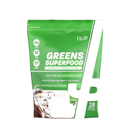 Proteina vegana, tbJP, Superfood Greens, 1kg EXP: 11/2024