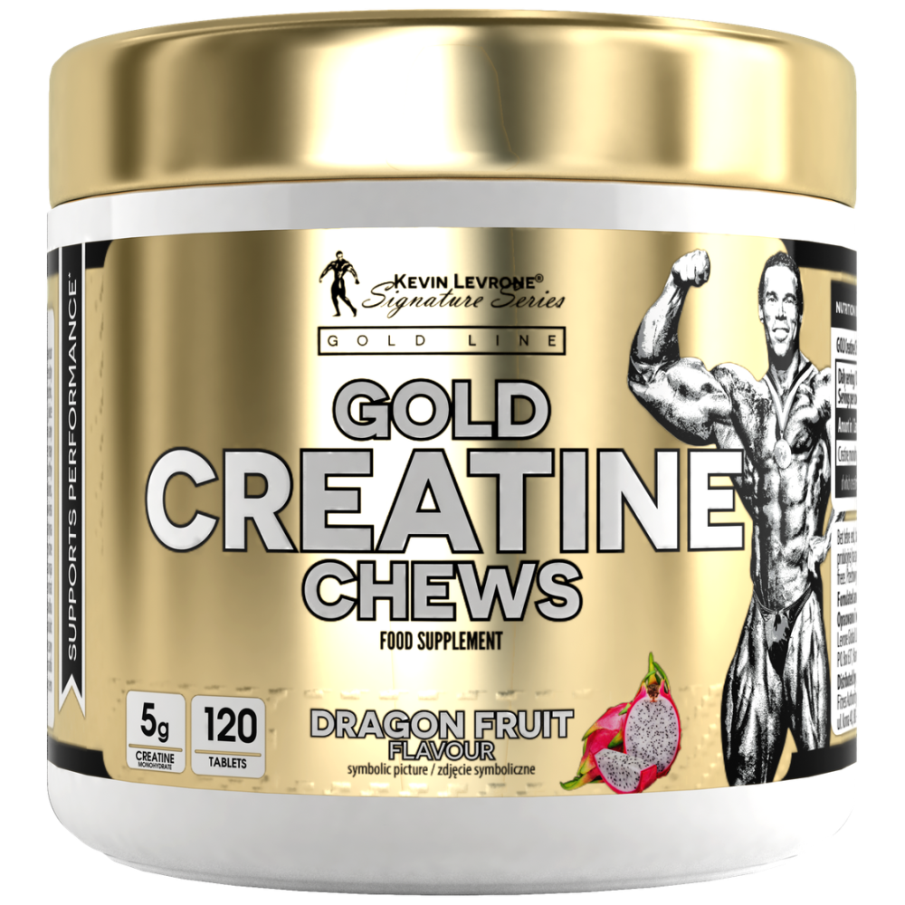 Creatina Masticabila, Kevin Levrone, Gold Creatine Chews, 120 Tablete