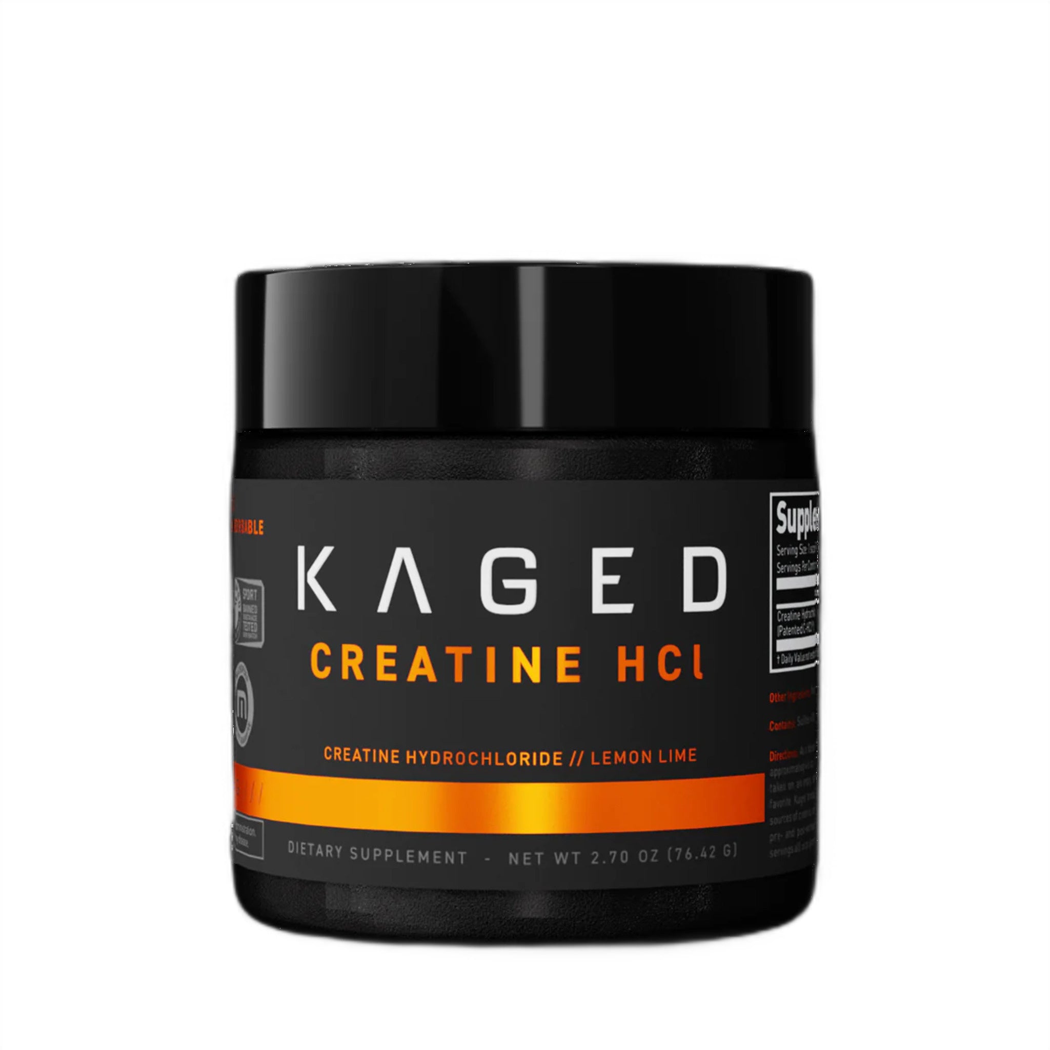 Creatina Hidroclorida, Kaged, Creatine HCL, 56g