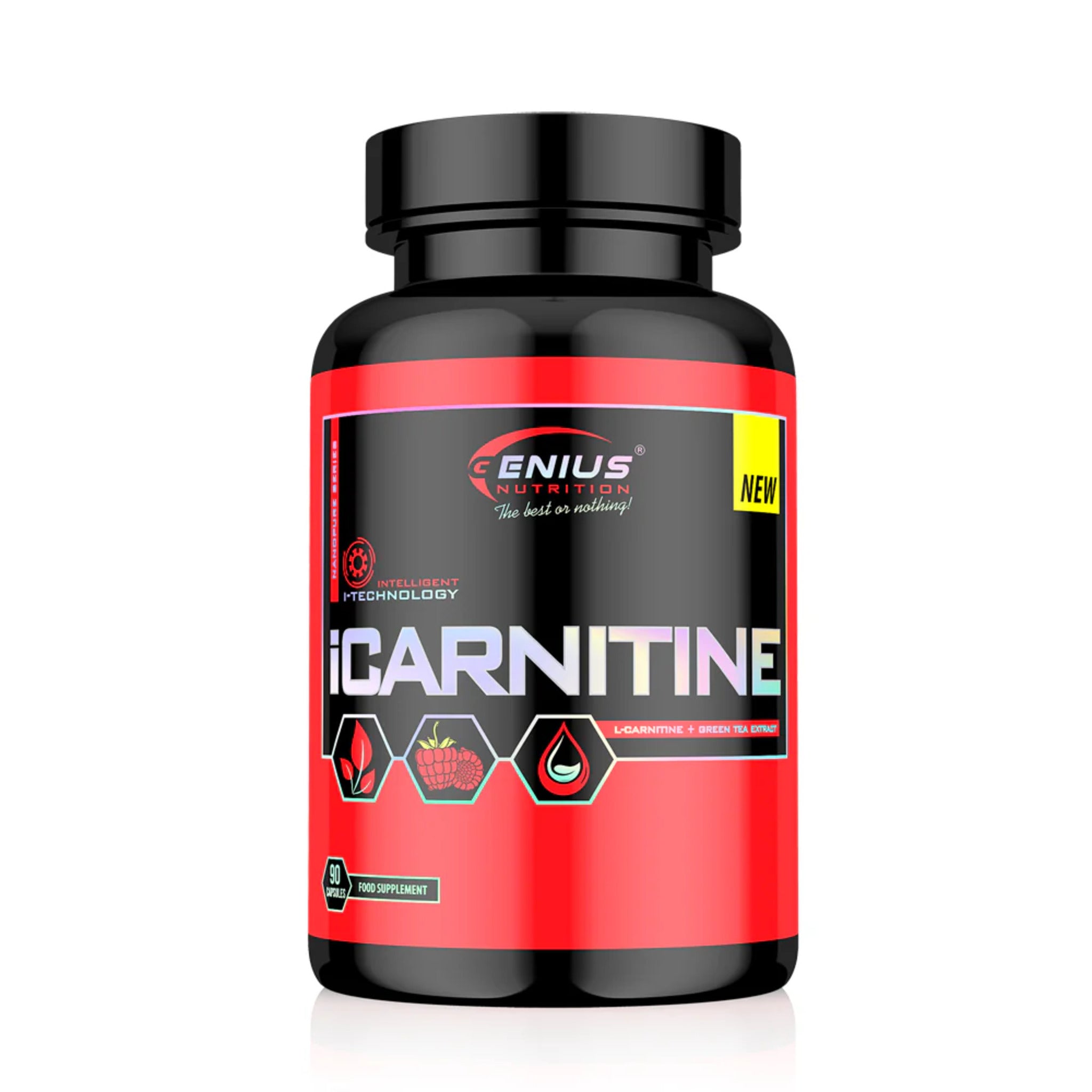 Carnitina Capsule, Genius Nutrition, iCarnitine, 90 Capsule