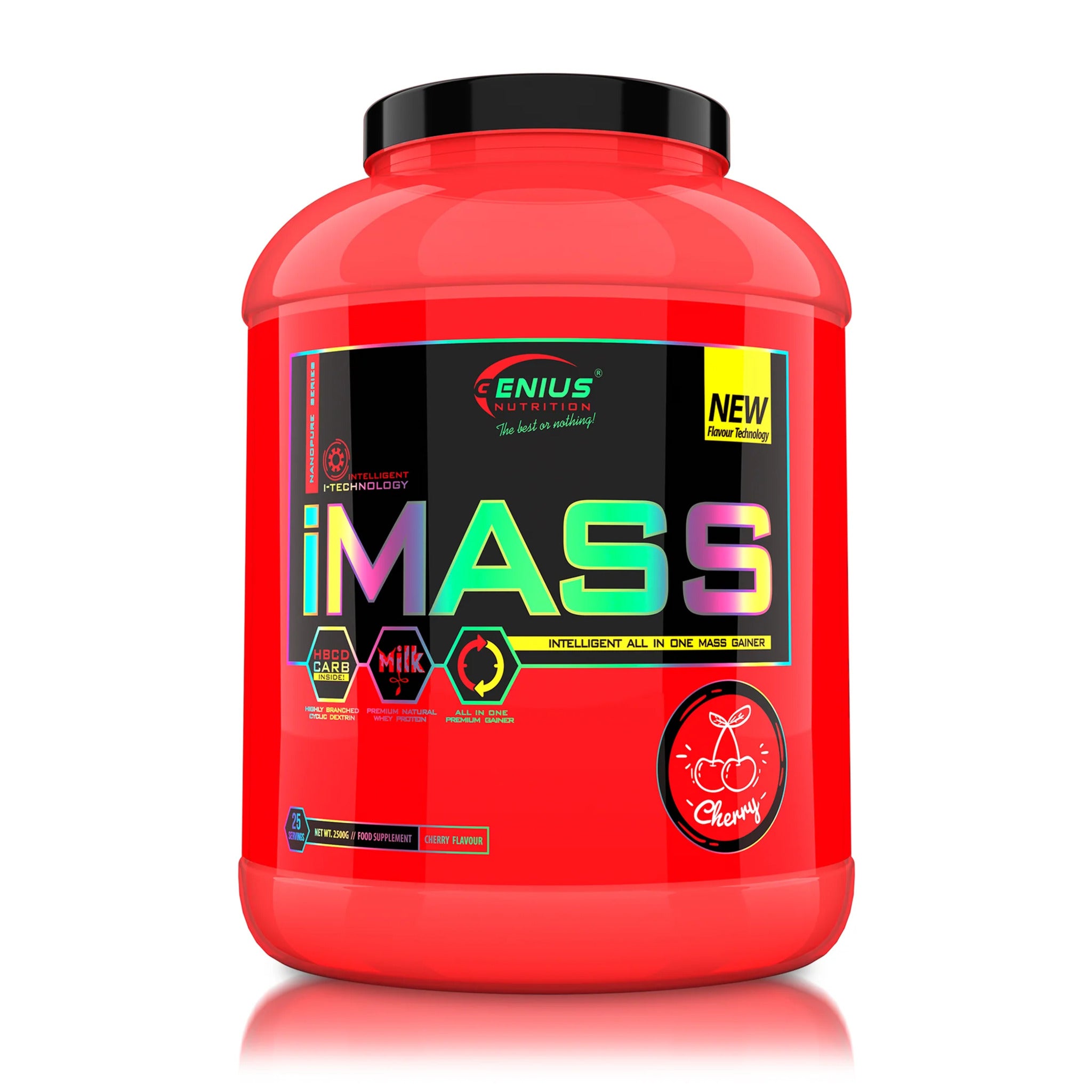 Supliment pentru Masa Musculara, Genius Nutrition, iMass, 2500g