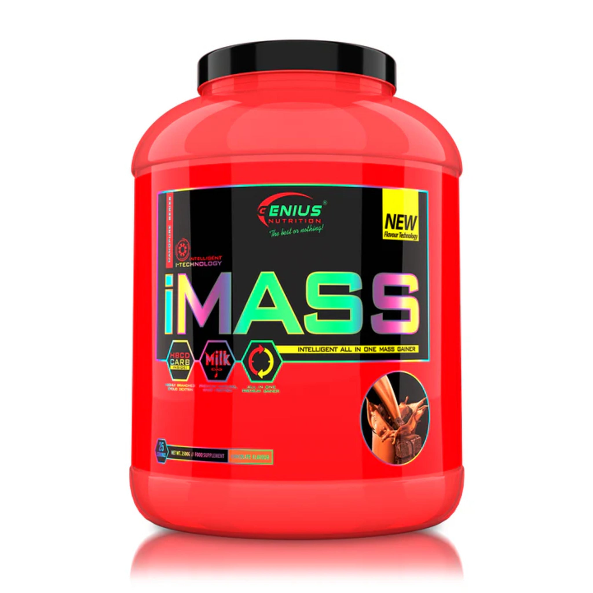 Supliment pentru Masa Musculara, Genius Nutrition, iMass, 2500g