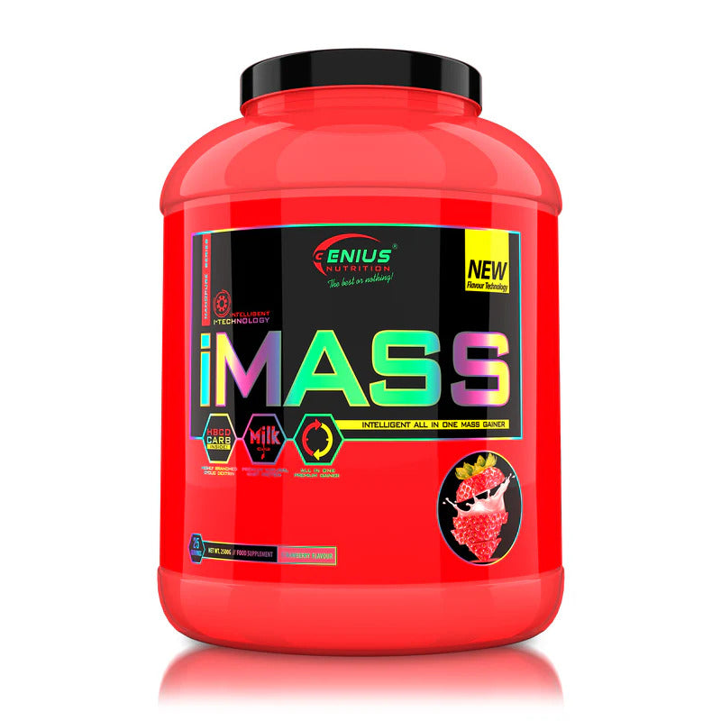 Supliment pentru Masa Musculara, Genius Nutrition, iMass, 2500g