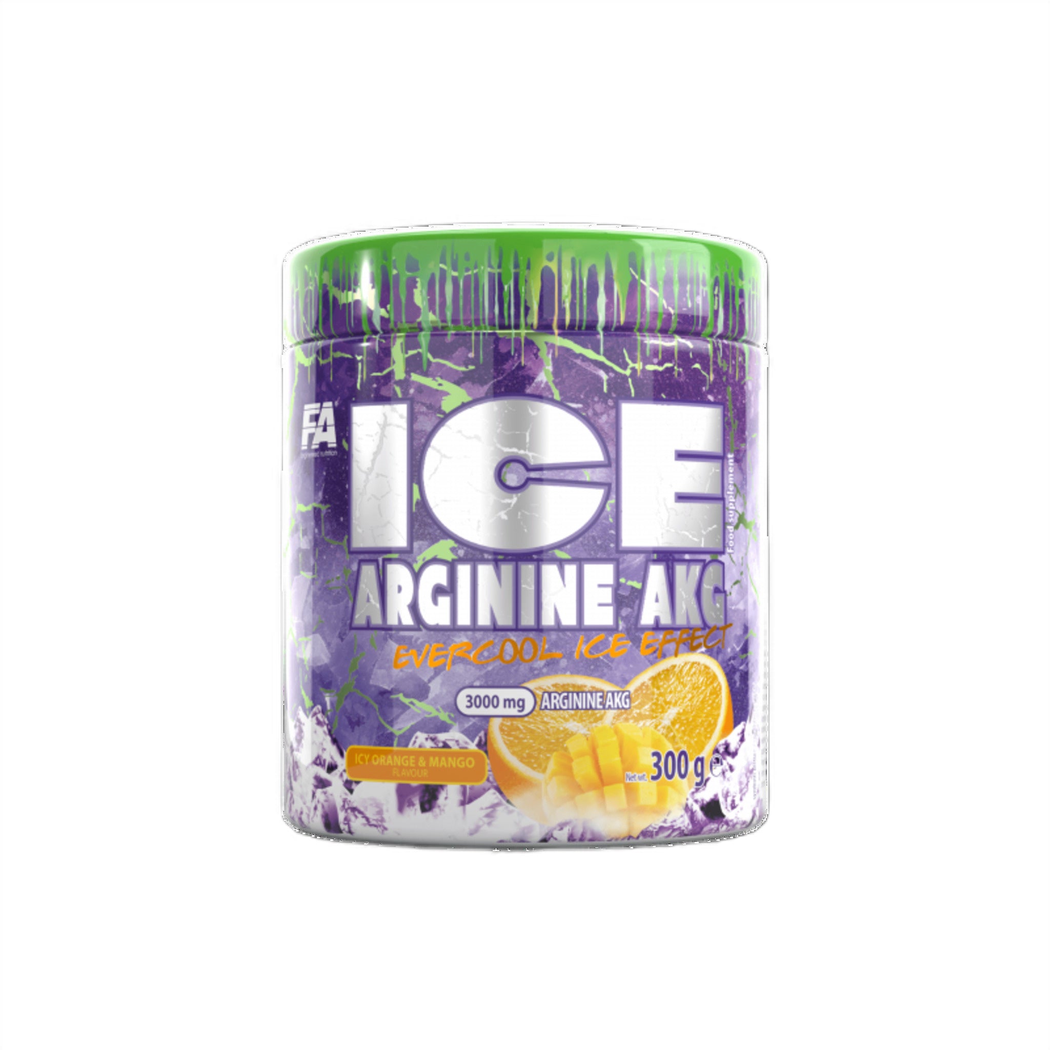 Arginina Pudra, Fitness Authority, Ice Arginine AKG, Evercool Ice Effect, 300g