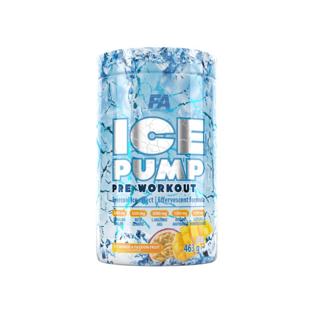 Pre-Workout, Fitness Authority Nutrition, Ice Pump Pre-Workout, 463g