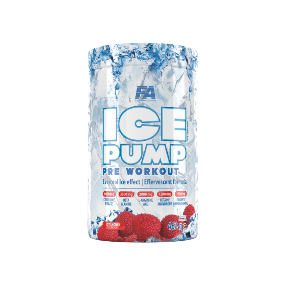 Pre-Workout, Fitness Authority Nutrition, Ice Pump Pre-Workout, 463g