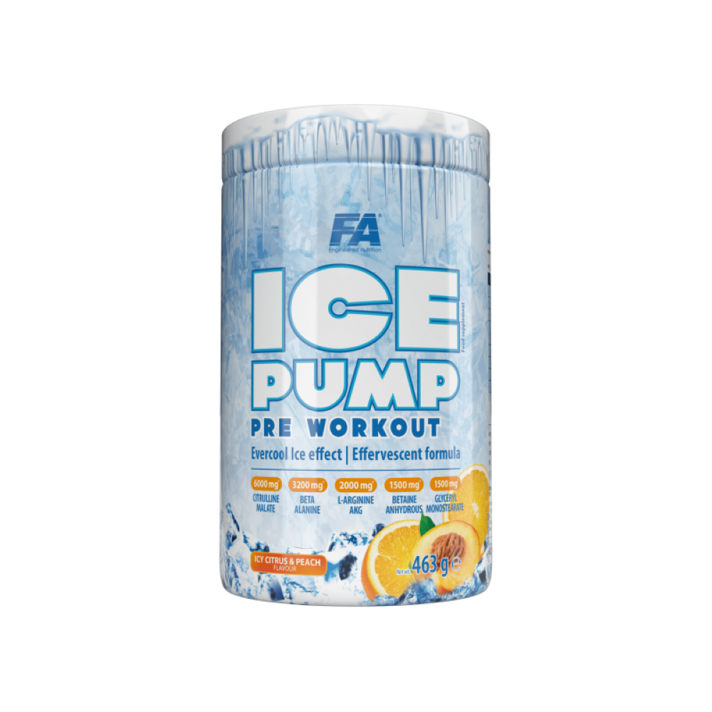 Pre-Workout, Fitness Authority Nutrition, Ice Pump Pre-Workout, 463g