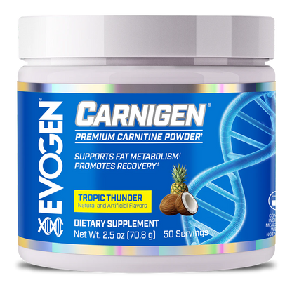 L-Carnitina Pudra, Evogen, Carnigen, 70g