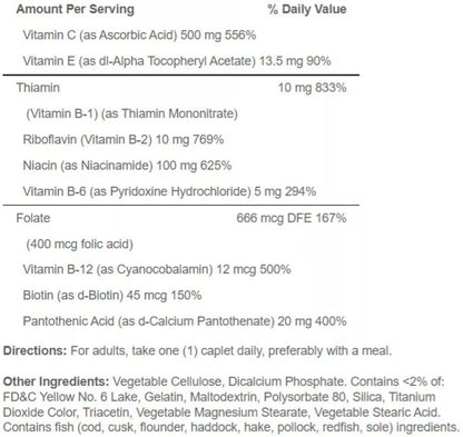 Supliment Antistres, Puritan's Pride, Stress Formula, 60 Capsule