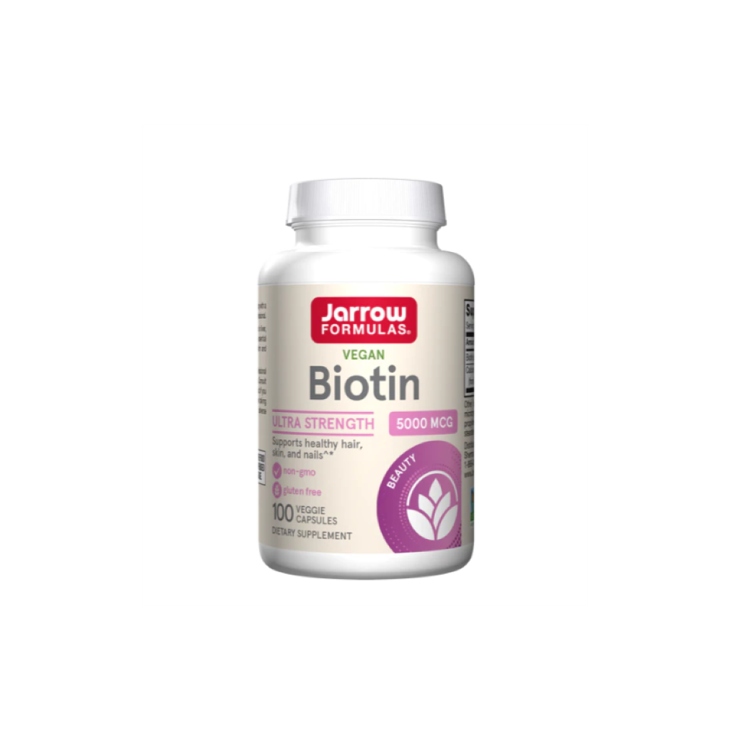 Biotina, Jarrow Formulas, Biotin 5000mcg, 100 Veggie Capsules