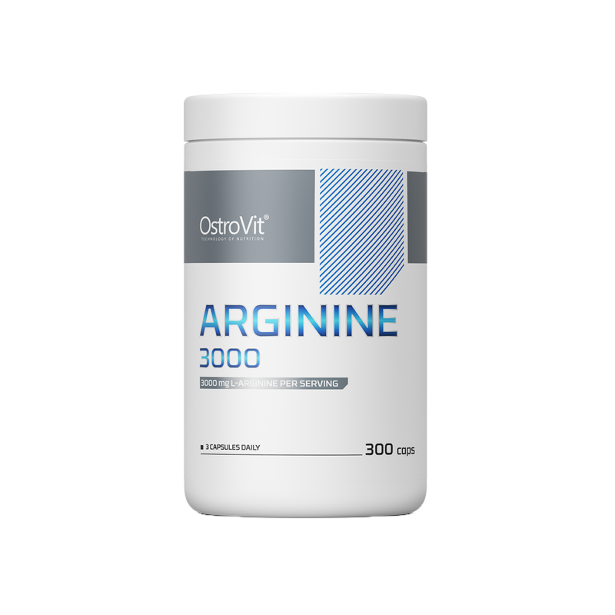 Arginina Capsule, OstroVit, Arginine 3000, 300 Capsule