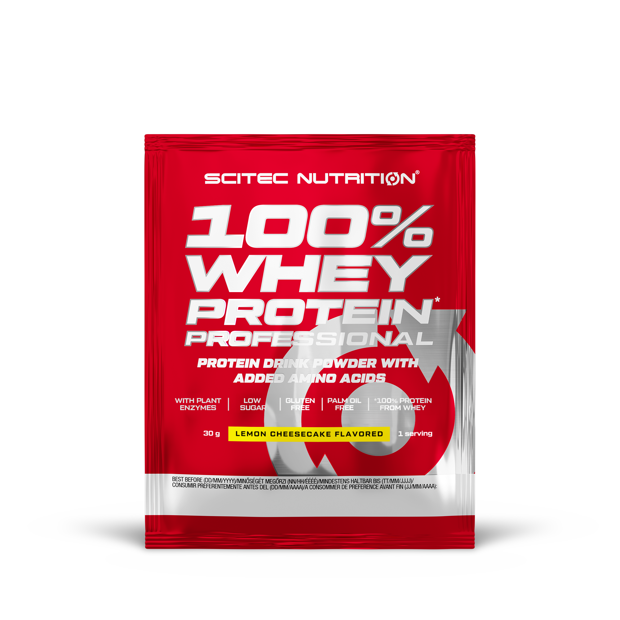 Proteina din Zer, Scitec Nutrition, 100% Whey Protein Professional, 30g