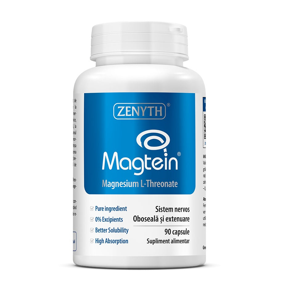 Magneziu Treonat, Zenyth, Magtein, 90 Capsule