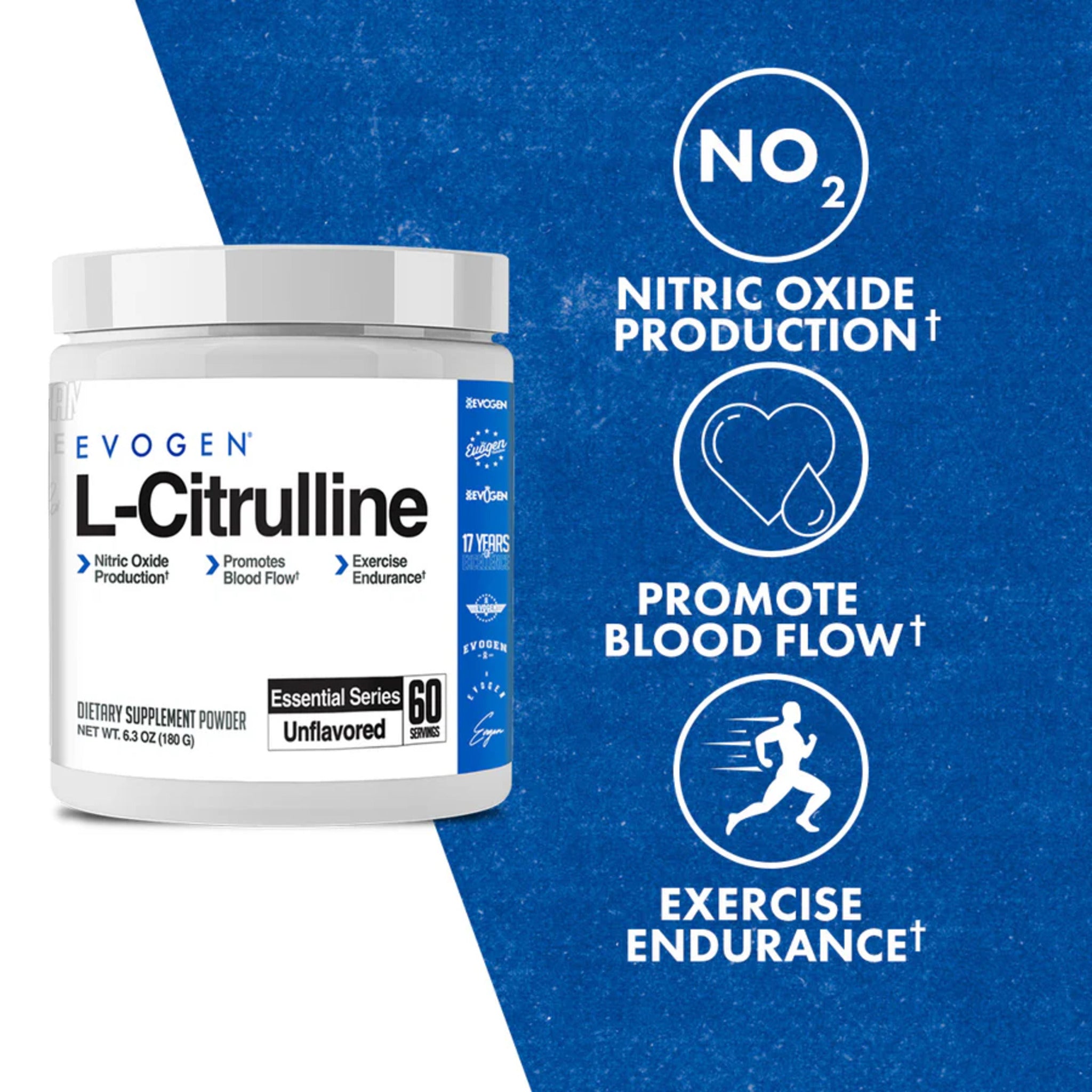 Citrulina Pudra, Evogen, L-Citrulline, 180g