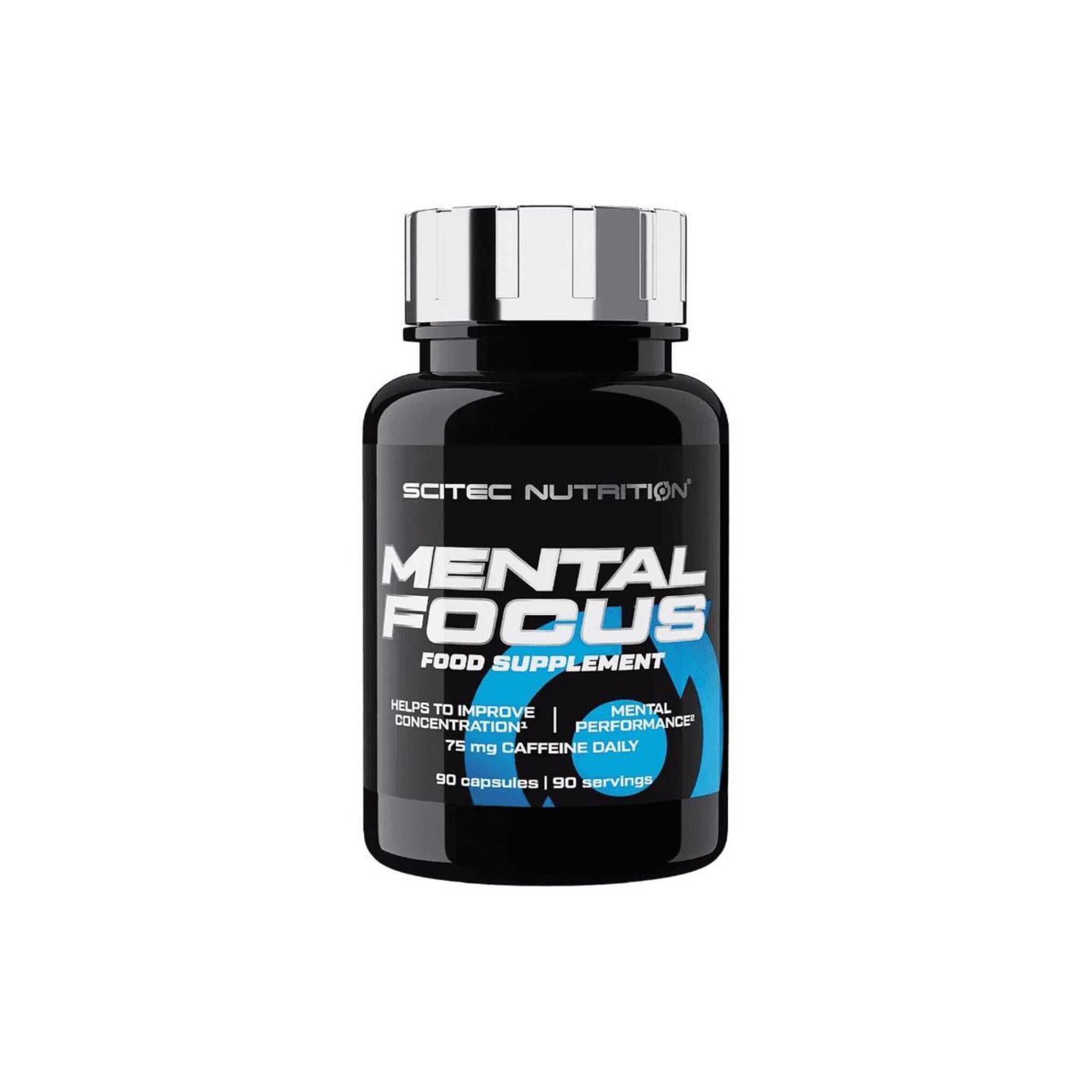 Black Friday - Reduceri Supliment pentru Concentrare, Scitec Nutrition, Mental Focus, 90 Capsule Promotie