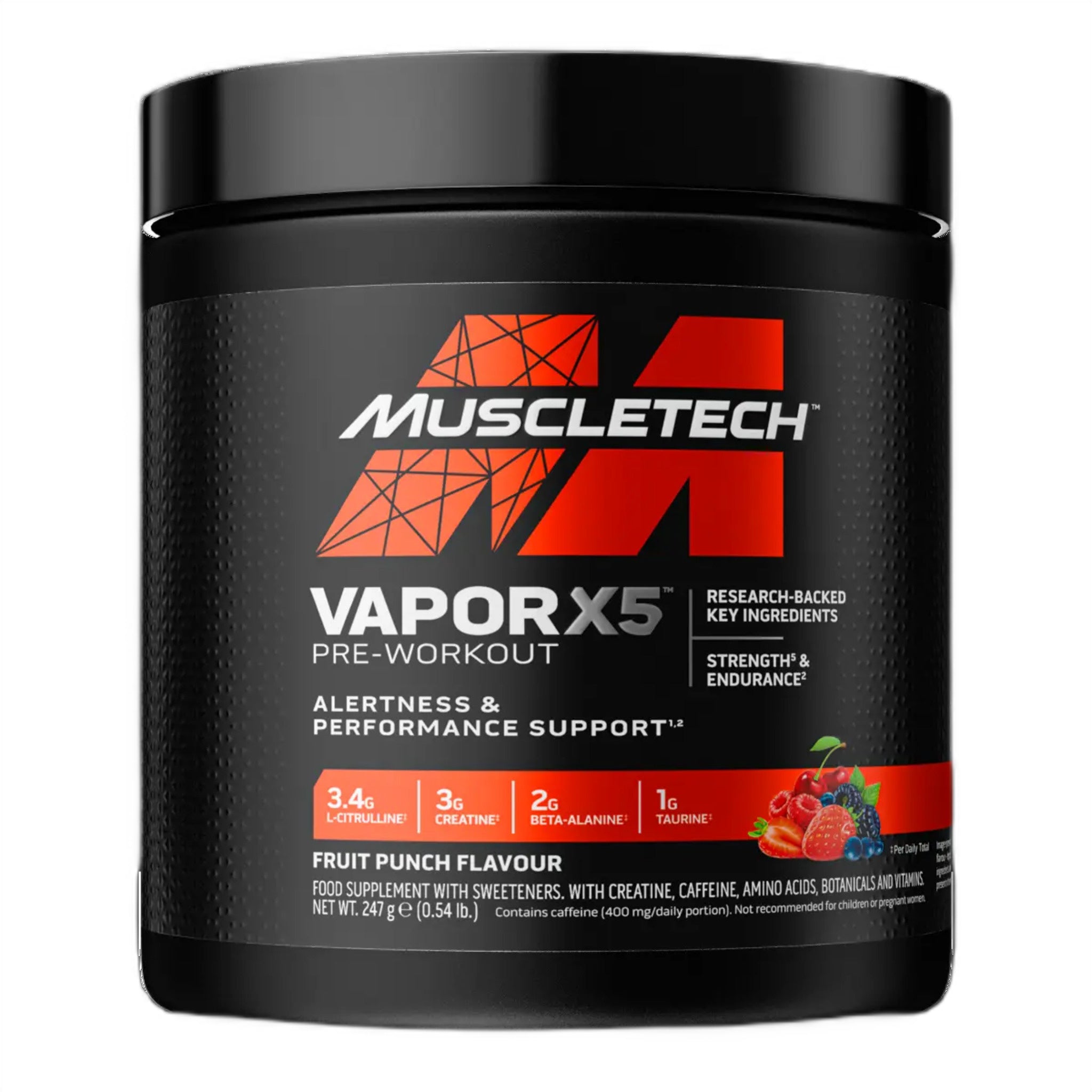 Pre-Workout, MuscleTech, Vapor X5, 247g