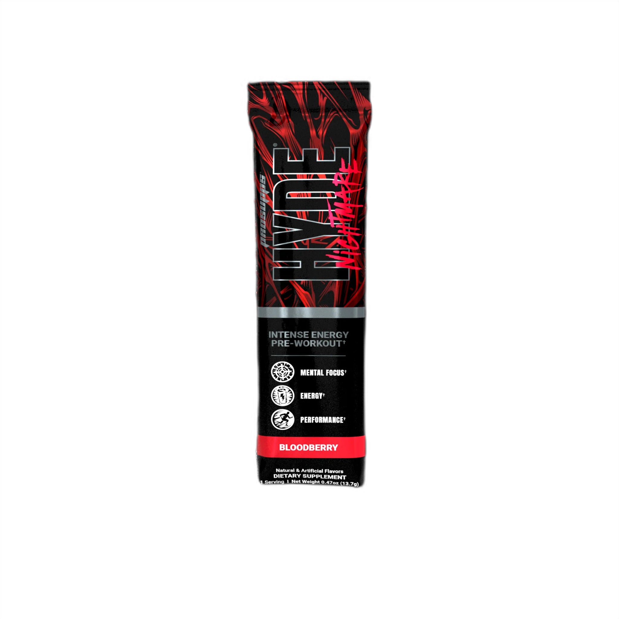 Pre-Workout, ProSupps, Hyde Nightmare, 1 Serving