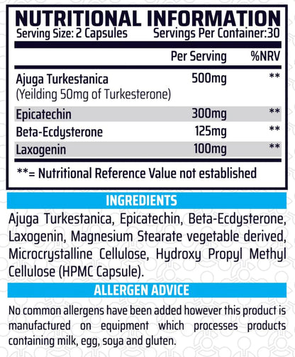 Performanta Sportiva, Chemical Warfare Supplements, Trident NXT Gen, 60 Caps