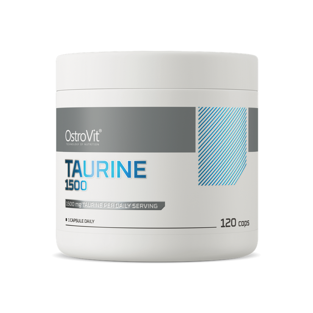 Taurina, OstroVit, Taurine 1500, 120 Capsule