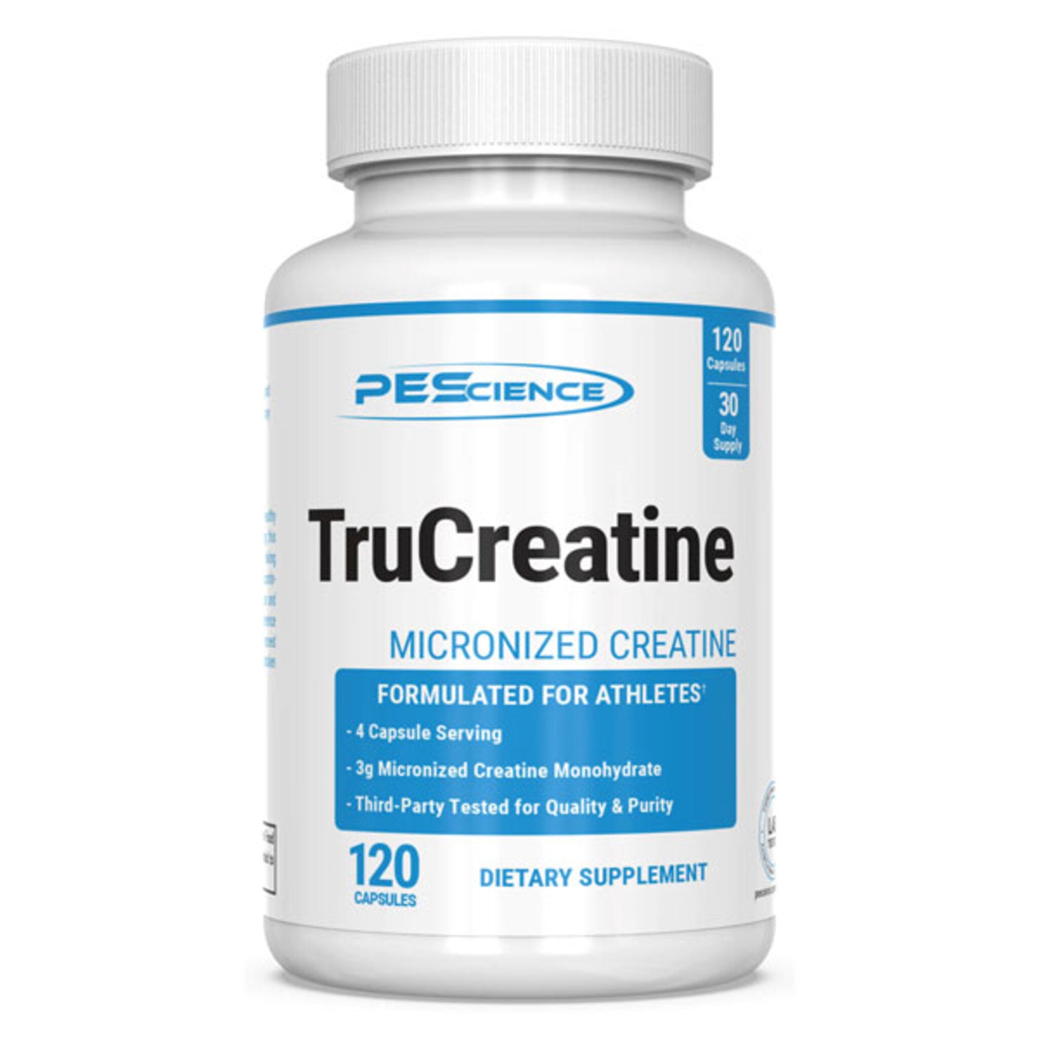 Black Friday - Reduceri Creatina Monohidrata, PEScience, TruCreatine, 120 Capsule Promotie