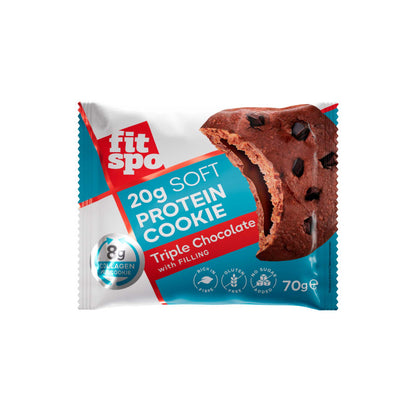 Prajitura Proteica, FitSpo, Protein Cookie, 70g