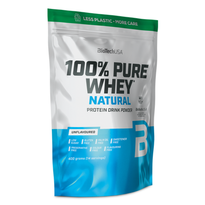 Proteina din Zer, BioTechUSA, 100% Pure Whey, 400g