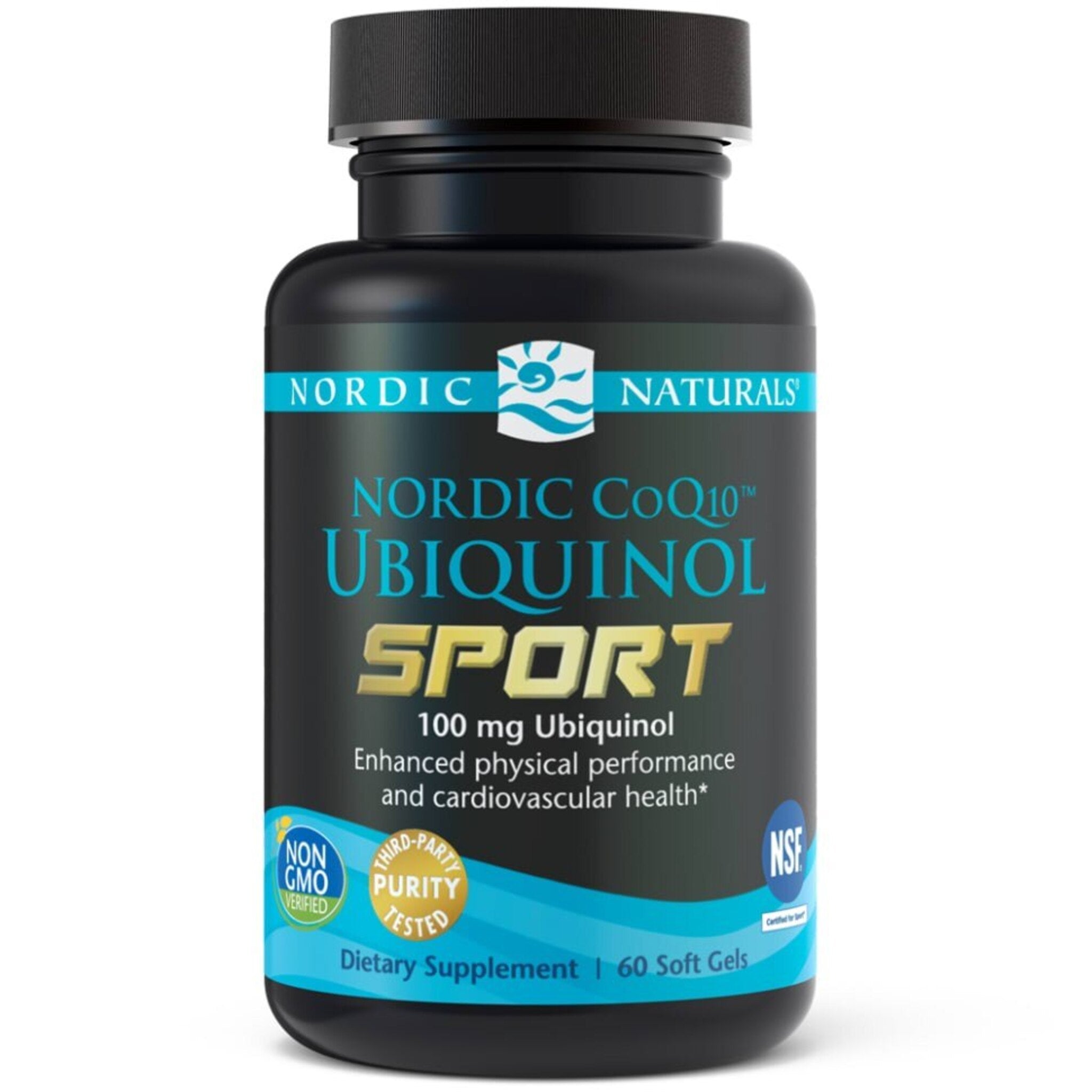 Coenzima Q10, Nordic Naturals, CoQ10 Ubiquinol Sport, 60 Capsule EXP: 10/2024