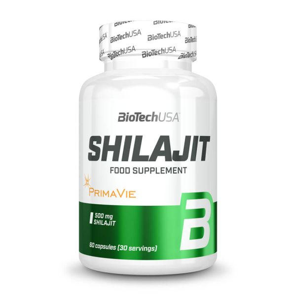 Extract de Shilajit, BiotechUSA, Shilajit, 60 Capsule
