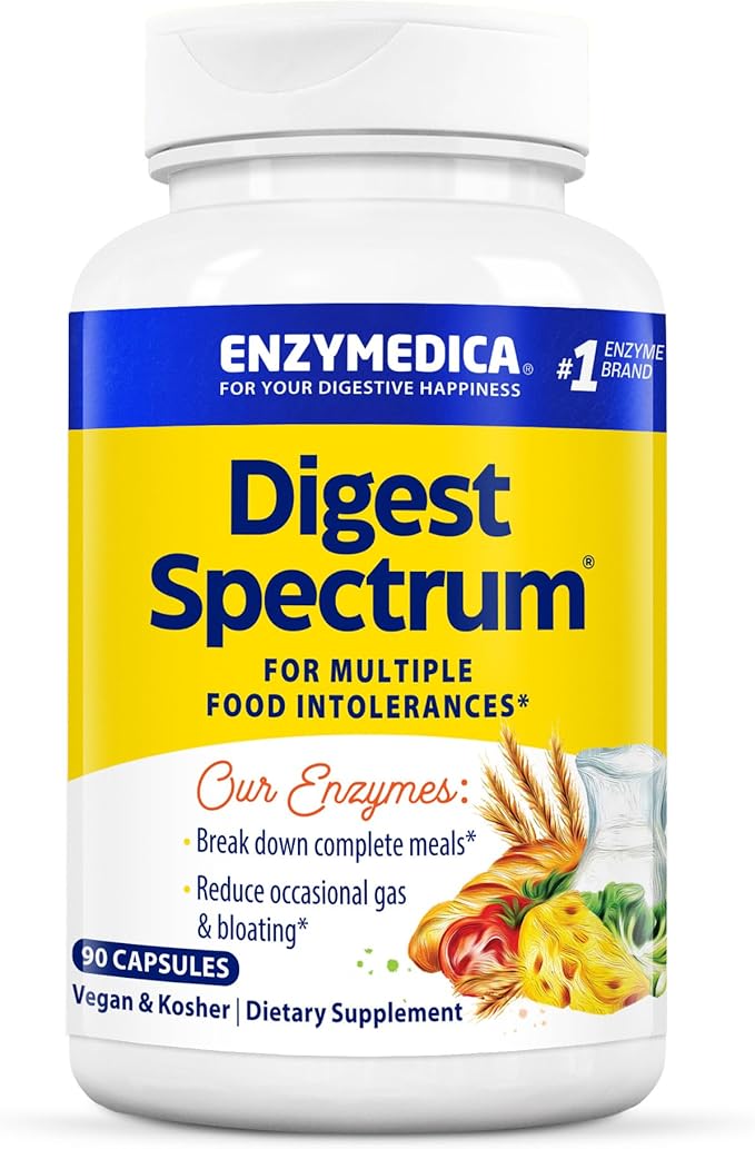 Enzime Digestive, Enzymedica, Digest Spectrum, 90 Capsule