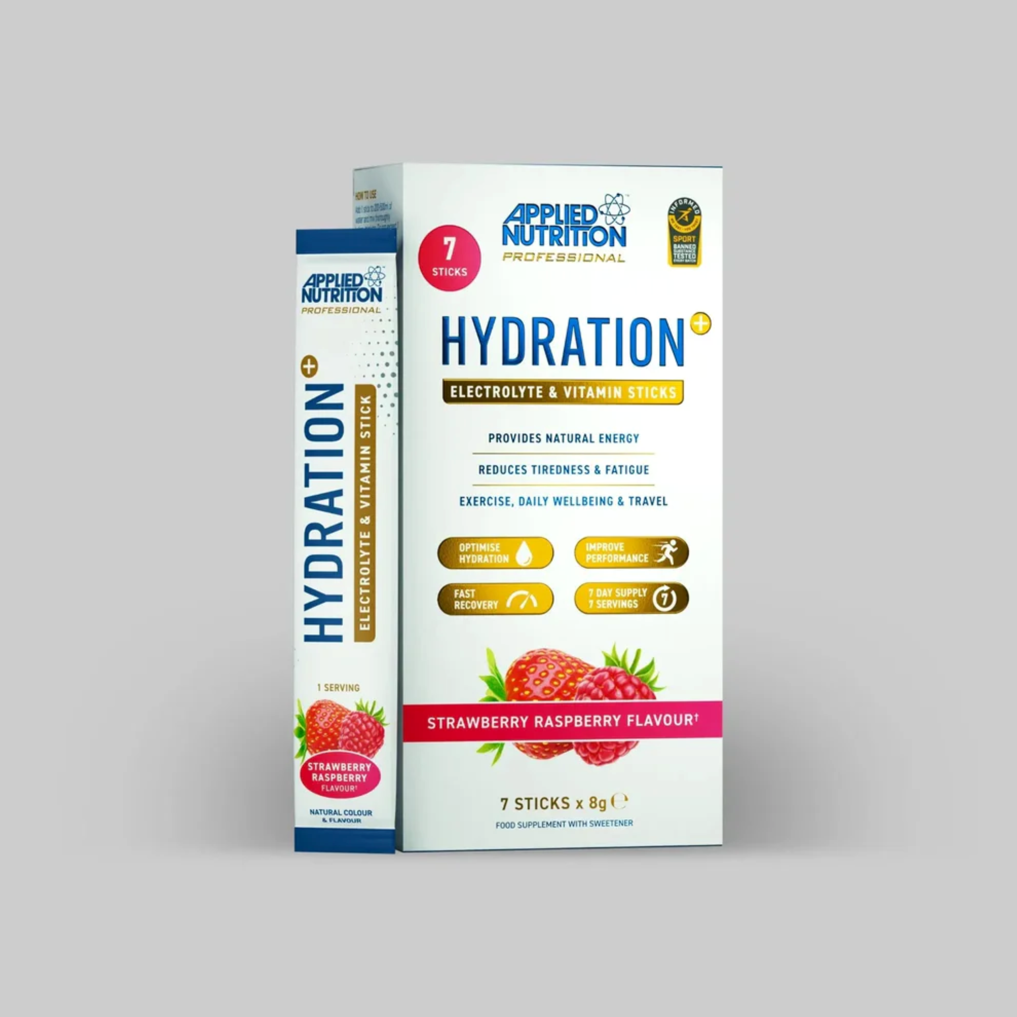 Electroliti Si Vitamine, Applied Nutrition, Hydration Electrolyte & Vitamins, 7x8g