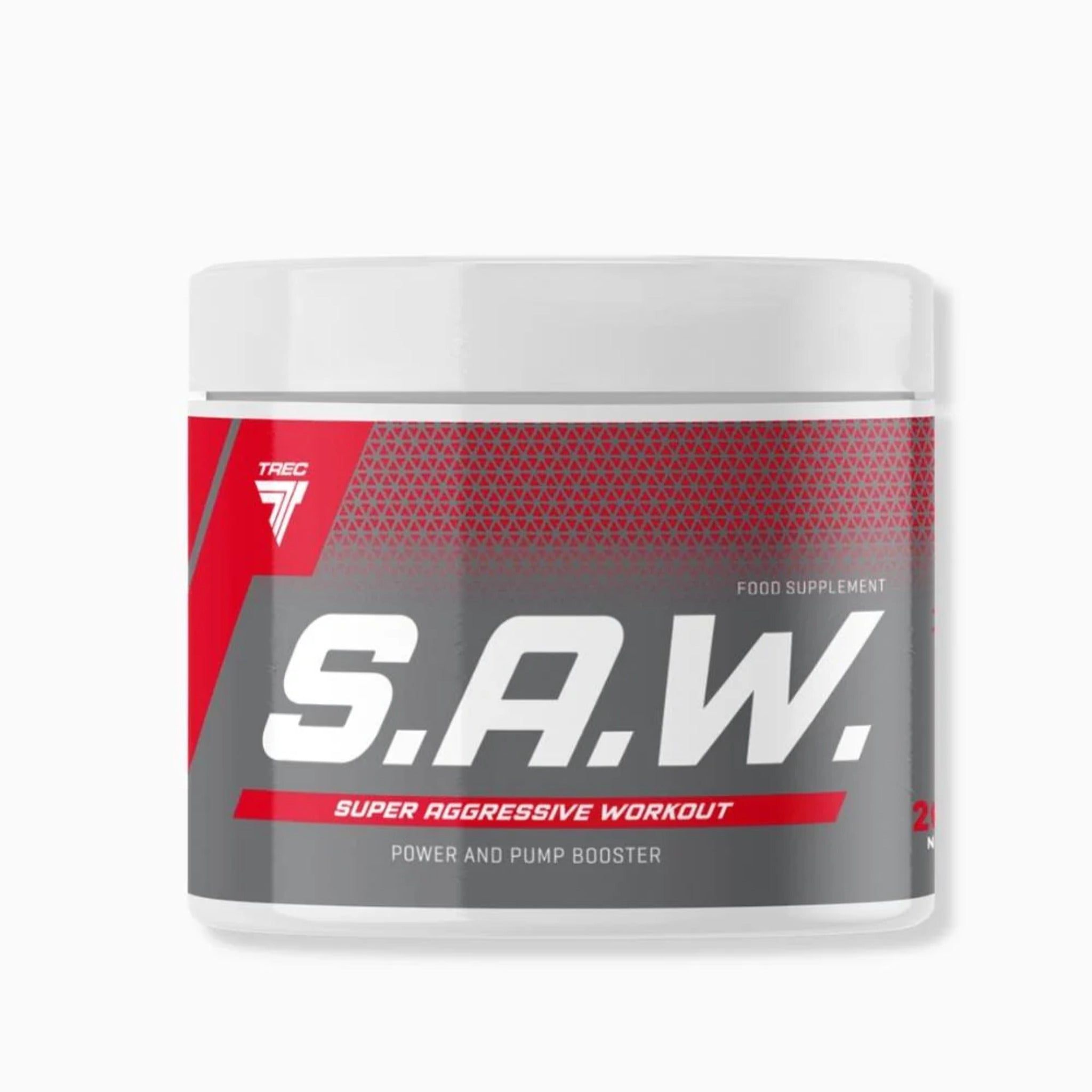 Pre-Workout, Trec Nutrition, S.A.W., Super Aggressive Workout, 200g