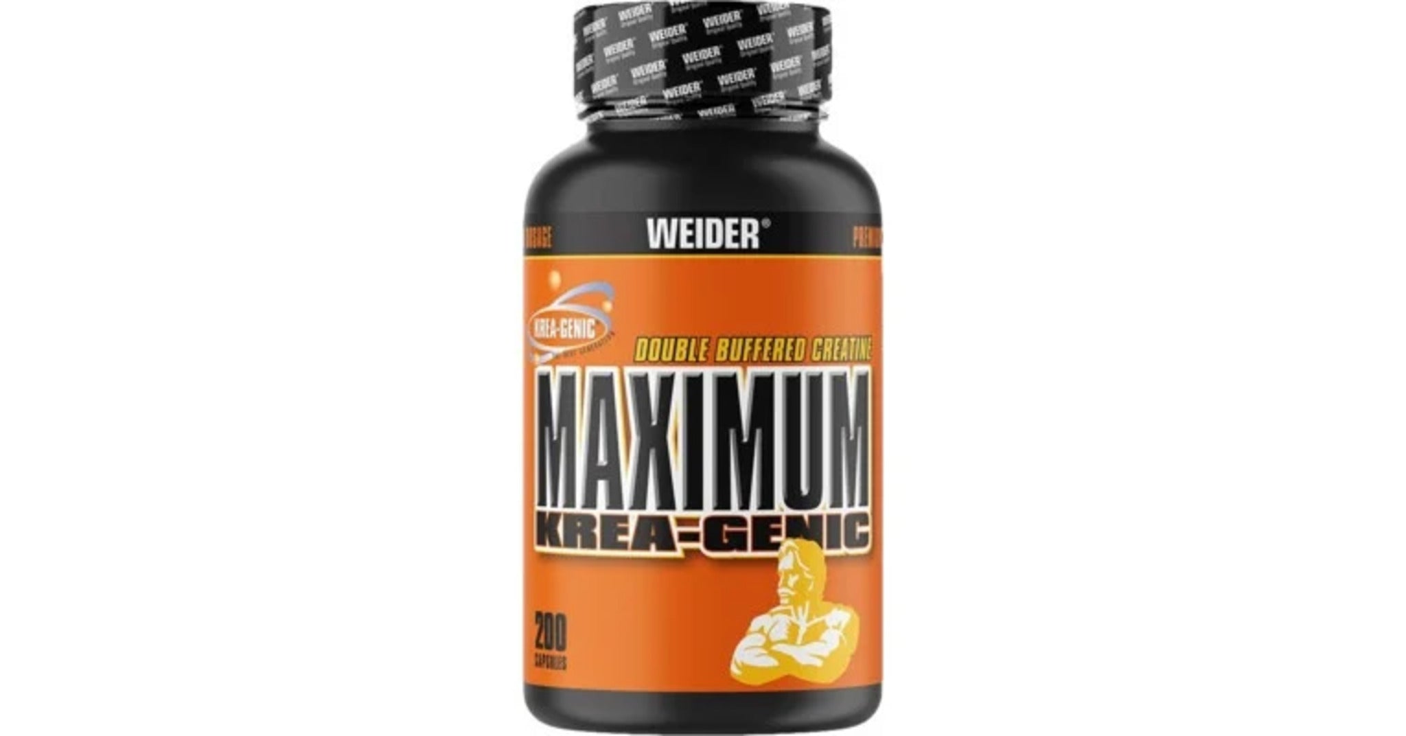 Black Friday - Reduceri Creatina Dubla Tamponata, Weider ,Maximum Krea-Genic, 200 Capsule EXP:10.2024 Promotie