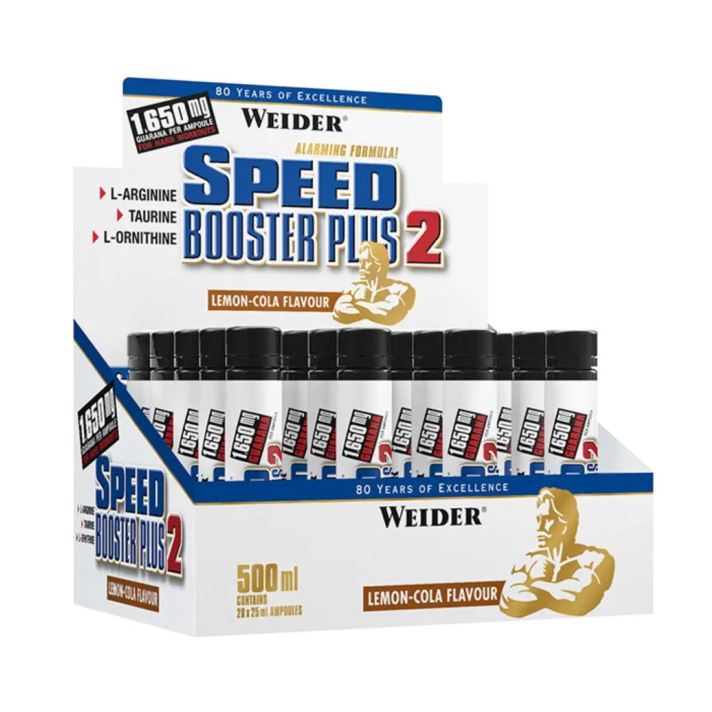 Pre-Workout Shot, Weider, Speed Booster Plus 2, 25ml