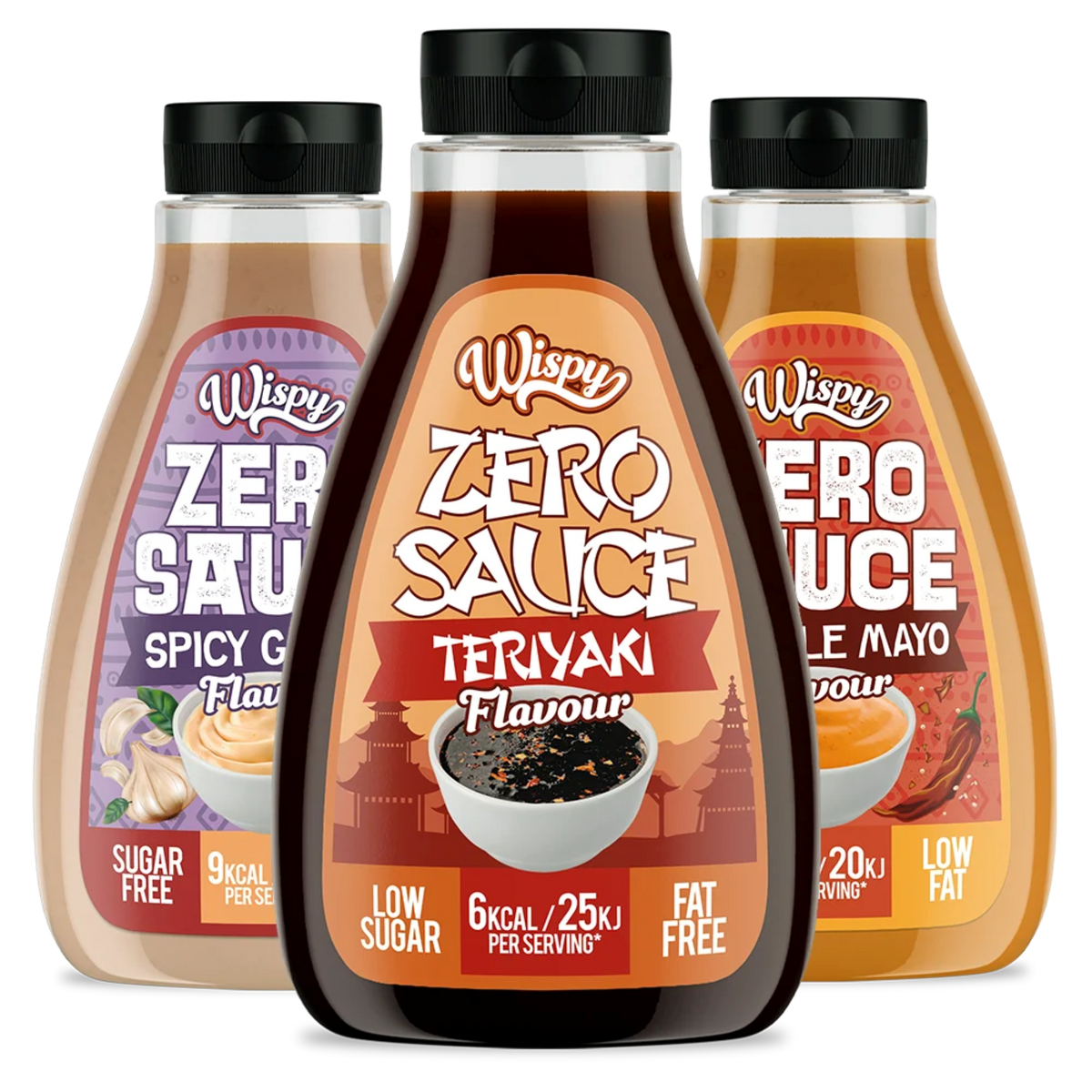 Sos Slab Caloric, Zero Sauce, Wispy Nutrition, 430g
