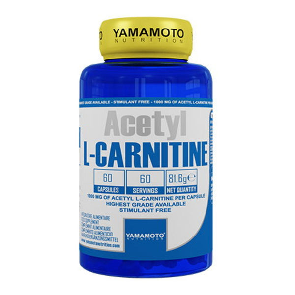 Acetil L-Carnitina 1000 mg, Yamamoto Acetyl L-Carnitine 60 caps - gym-stack.ro