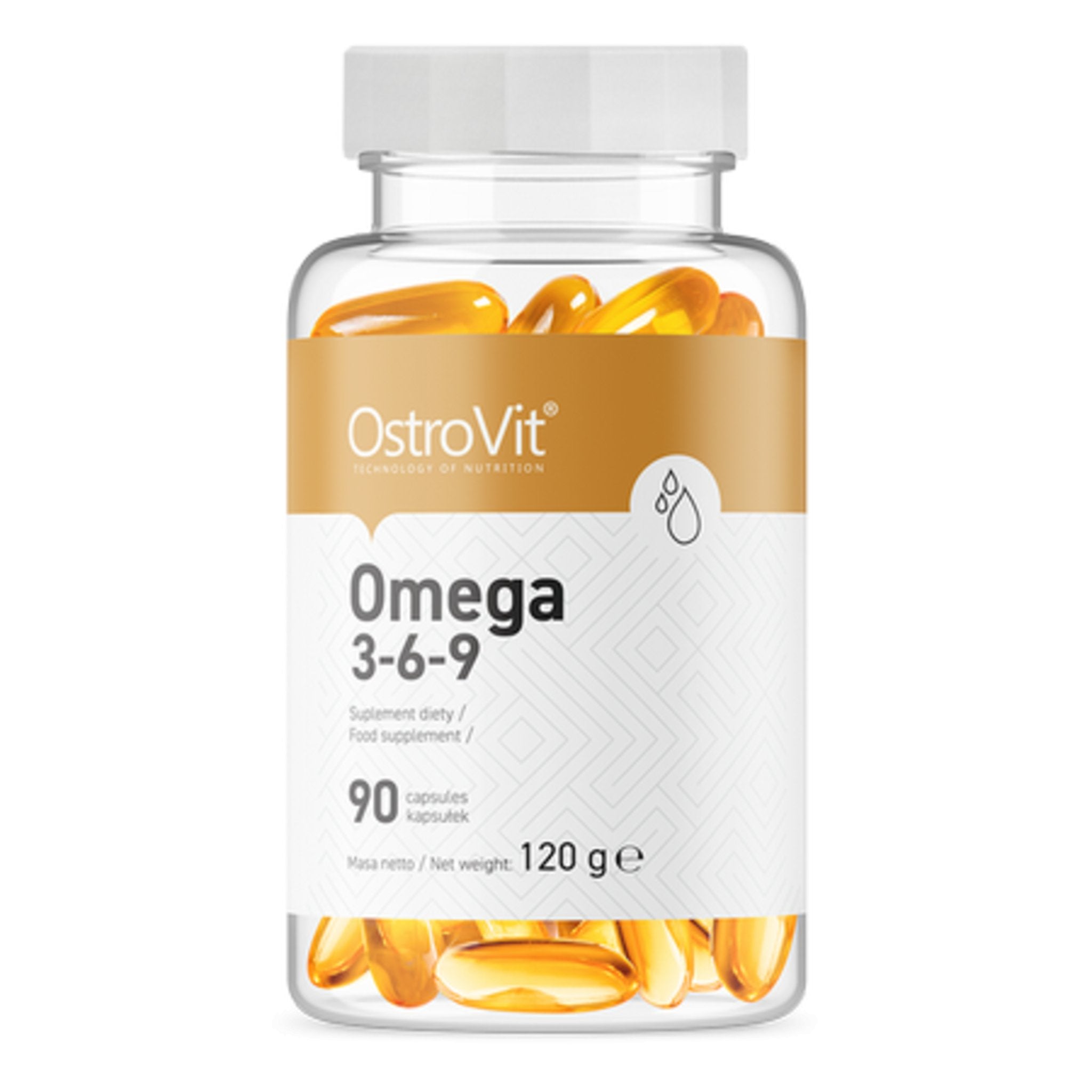 Acizi Grasi, Omega 3-6-9 OstroVit, 90 caps