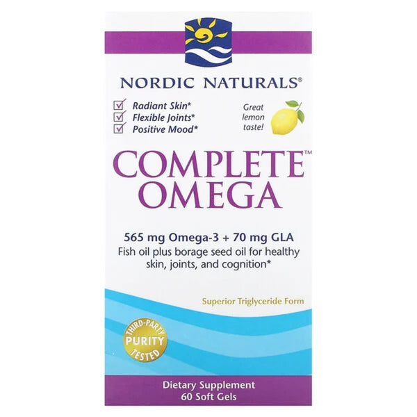Acizi grasi Omega 3, Nordic Naturals, Complete Omega -D3, 60SoftGels - gym-stack.ro