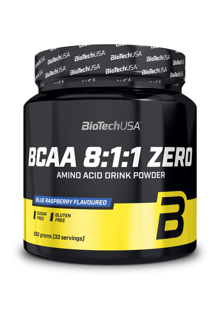 Aminoacizi BCAA pudra - BioTechUSA BCAA 8:1:1 Zero 250g - gym-stack.ro