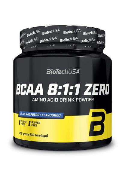 Black Friday - Reduceri Aminoacizi BCAA pudra - BioTechUSA BCAA 8:1:1 Zero 250g Promotie