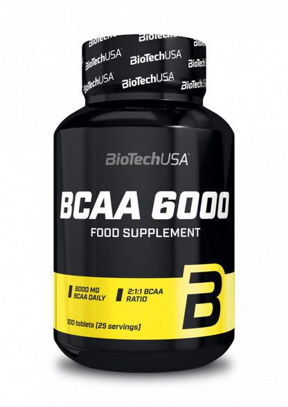 Black Friday - Reduceri Aminoacizi BCAA tablete - BioTechUSA   Bcaa 6000 100tabs Promotie