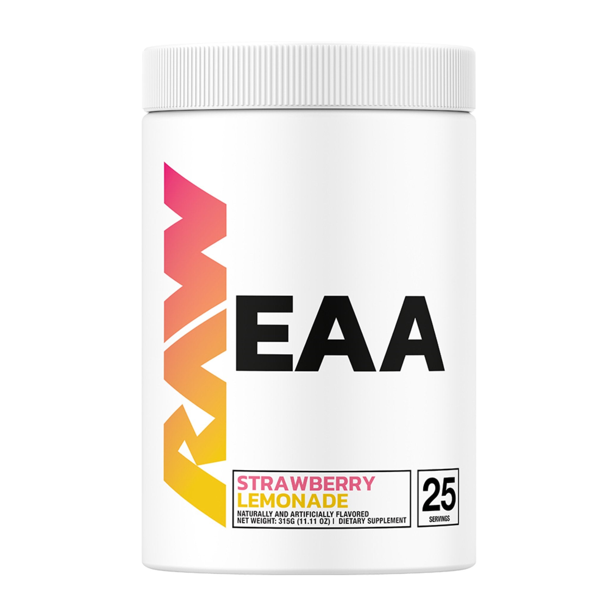 Aminoacizi Esentiali Pudra, RAW Nutrition, EAA - ESSENTIAL AMINO ACIDS, 315g - gym-stack.ro