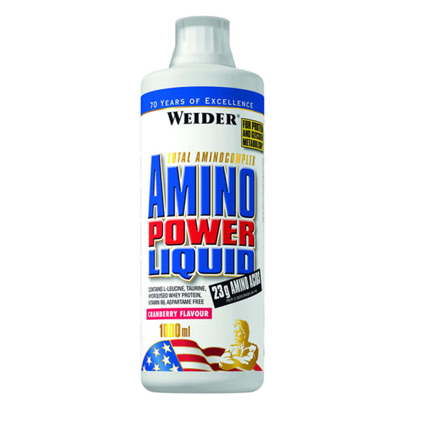 Aminoacizi lichizi Weider Amino Power Liquid 1000ml - gym-stack.ro