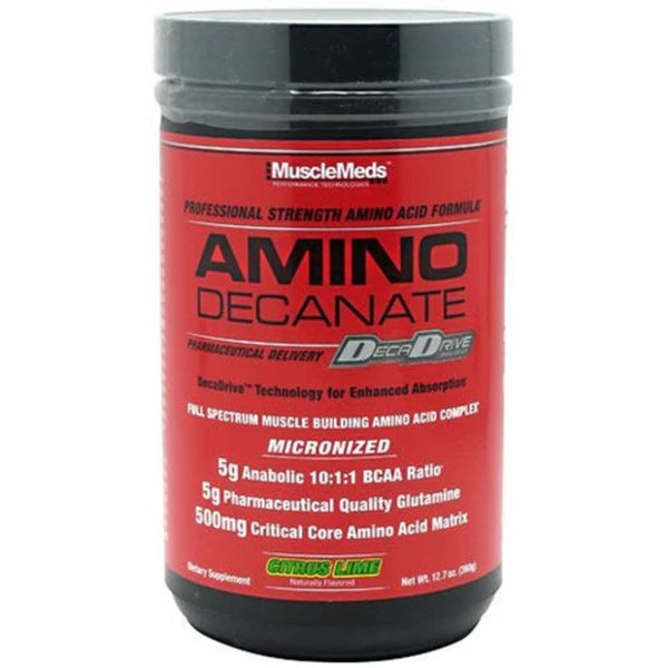 Aminoacizi pudra , MuscleMeds Amino Decanate 380g - gym-stack.ro
