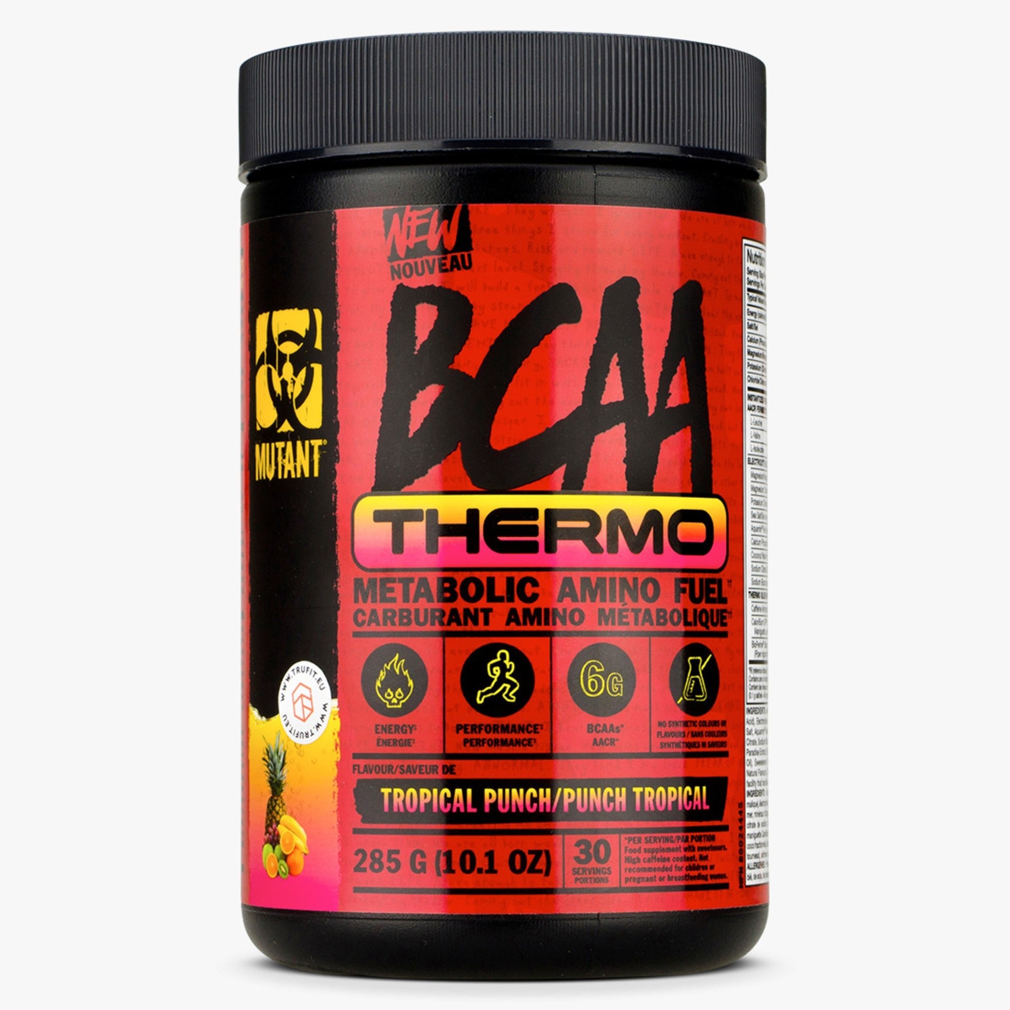 Aminoacizi Pudra, Mutant, Bcaa Thermo, 285g - gym-stack.ro